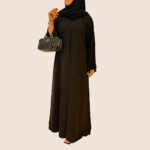 Beautiful Black Abaya With Embroidery 119