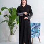 Abaya with Fancy Work 134